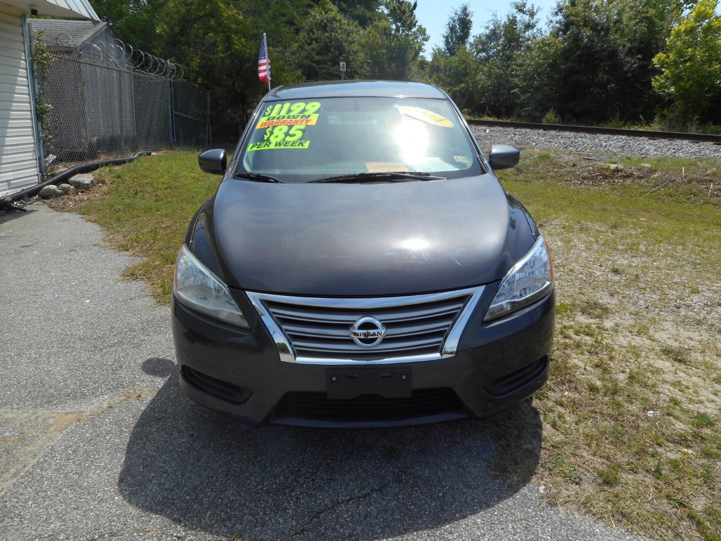 2014 Gray Nissan Sentra (3N1AB7AP4EL) , located at 2553 Airline Blvd, Portsmouth, VA, 23701, (757) 488-8331, 36.813889, -76.357597 - Photo#2